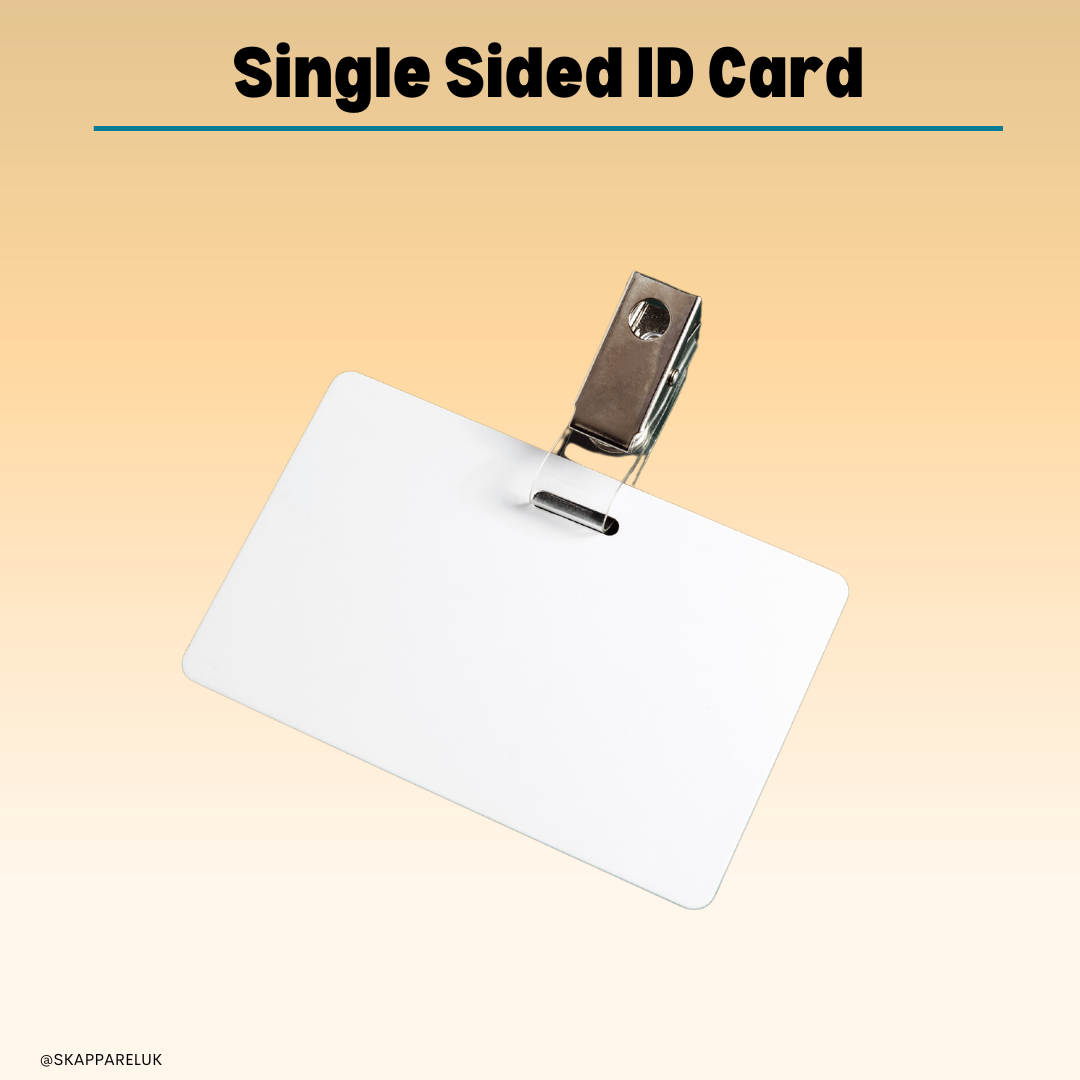 ID Card - Single Sided
