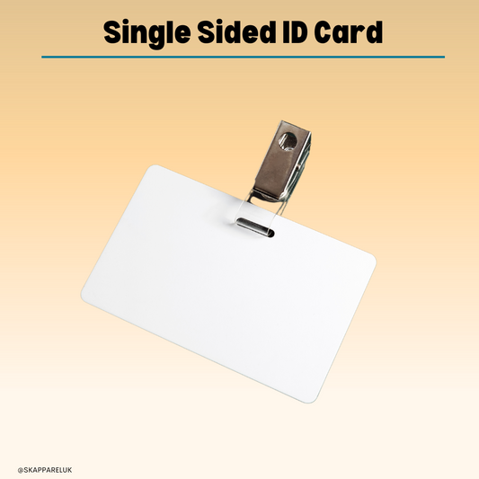 ID Card - Single Sided